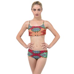 Misc Tribal Shapes                                             Layered Top Bikini Set