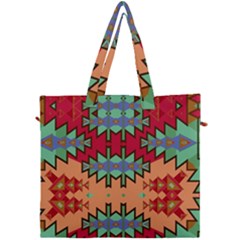 Misc Tribal Shapes                                          Canvas Travel Bag