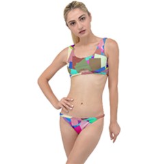 Colorful Squares                                                 The Little Details Bikini Set