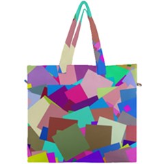 Colorful Squares                                             Canvas Travel Bag