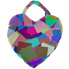 Colorful Squares                                             Giant Heart Shaped Tote