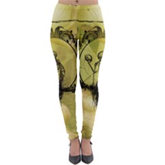 Awesome Creepy Skeleton With Skull Lightweight Velour Leggings by FantasyWorld7