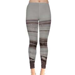 Brown Round Leggings  by WILLBIRDWELL