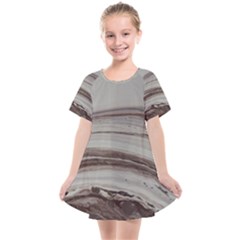 Brown Round Kids  Smock Dress by WILLBIRDWELL