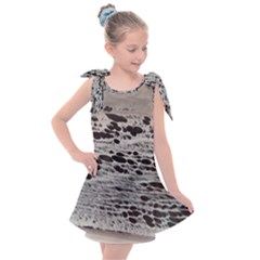 Snake Skin Kids  Tie Up Tunic Dress by WILLBIRDWELL