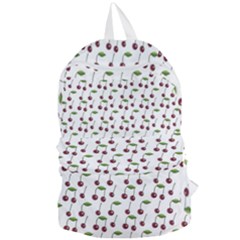 Musical Cherries Pattern Foldable Lightweight Backpack by emilyzragz