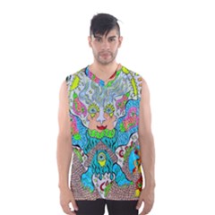 Angel Pyramid Blaster Men s Basketball Tank Top by chellerayartisans