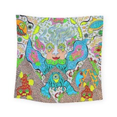 Angel Pyramid Blaster Square Tapestry (small) by chellerayartisans