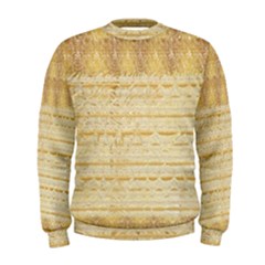 Seamless Gold Lace Nature Design By Flipstylez Designs Men s Sweatshirt