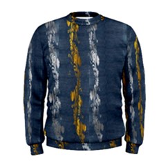 Gold And Silver Blue Jean Look By Flipstylez Designs Men s Sweatshirt