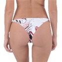 pink and black swirl by FlipStylez Designs Reversible Bikini Bottom View2