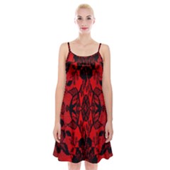 Bright Red Fashion Lace Design By Flipstylez Designs Spaghetti Strap Velvet Dress