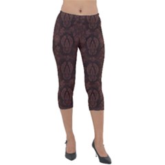 Leather 1568432 1920 Lightweight Velour Capri Leggings 