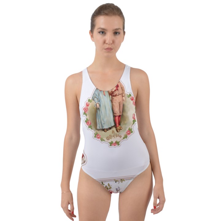 Children 1436665 1920 Cut-Out Back One Piece Swimsuit