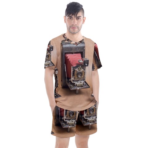 Camera 1149767 1920 Men s Mesh Tee And Shorts Set by vintage2030