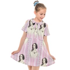 Victorian 1568436 1920 Kids  Short Sleeve Shirt Dress