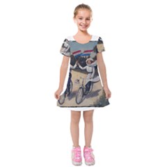 Kids 1763423 1280 Kids  Short Sleeve Velvet Dress by vintage2030