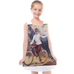 Bicycle 1763235 1280 Kids  Cross Back Dress by vintage2030