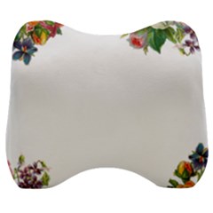 Flower 1770191 1920 Velour Head Support Cushion by vintage2030