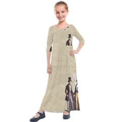 Background 1775359 1920 Kids  Quarter Sleeve Maxi Dress