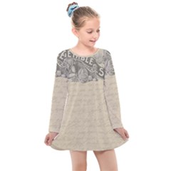 Background 1776472 1920 Kids  Long Sleeve Dress