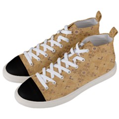 Background 1770246 1920 Men s Mid-top Canvas Sneakers by vintage2030