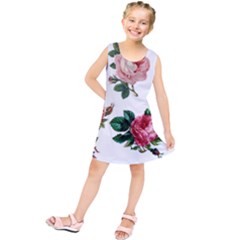 Roses 1770165 1920 Kids  Tunic Dress by vintage2030