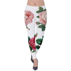 Roses 1770165 1920 Velvet Leggings