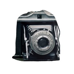 Photo Camera Drawstring Pouch (xl)