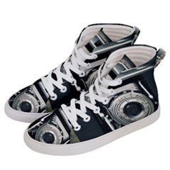 Photo Camera Women s Hi-top Skate Sneakers by vintage2030