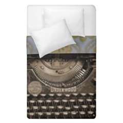 Typewriter Duvet Cover Double Side (single Size) by vintage2030