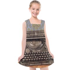 Typewriter Kids  Cross Back Dress by vintage2030