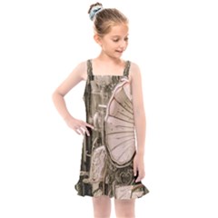 Flea Market Redord Player Kids  Overall Dress by vintage2030