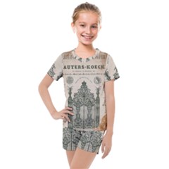 Building News Kids  Mesh Tee And Shorts Set