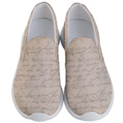 Letter Men s Lightweight Slip Ons by vintage2030