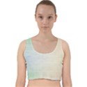 Page Spash Velvet Racer Back Crop Top View1