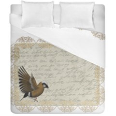 Tag Bird Duvet Cover Double Side (california King Size) by vintage2030