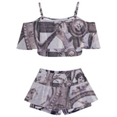 Lottery Kids  Off Shoulder Skirt Bikini