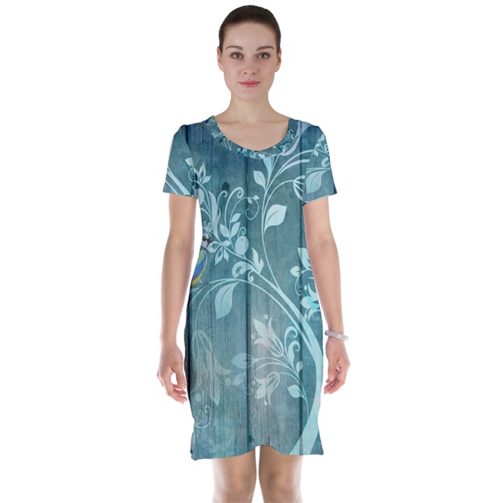 Green Tree Short Sleeve Nightdress