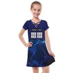 Time And Space Kids Criss Cross Dress by tmcouture