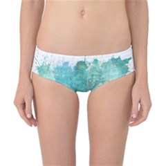 Splash Teal Classic Bikini Bottoms by vintage2030