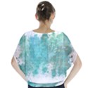 Splash Teal Blouse View2