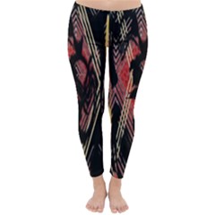 Decorative Red Creative Design By Flipstylez Designs Classic Winter Leggings