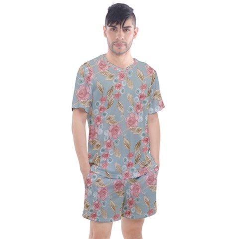 Background 1659236 1920 Men s Mesh Tee And Shorts Set by vintage2030