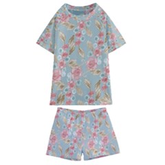 Background 1659236 1920 Kids  Swim Tee And Shorts Set