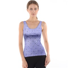 Dot Blue Tank Top by vintage2030