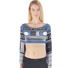 Cassette 40268 1280 Long Sleeve Crop Top by vintage2030