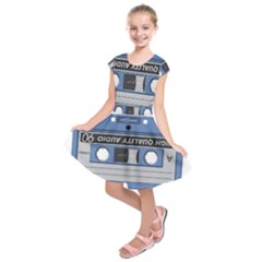 Cassette 40268 1280 Kids  Short Sleeve Dress by vintage2030