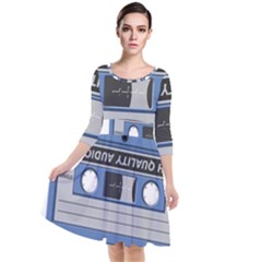 Cassette 40268 1280 Quarter Sleeve Waist Band Dress