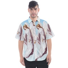 Background 1660365 1920 Men s Short Sleeve Shirt